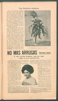 Una bailarina moderna