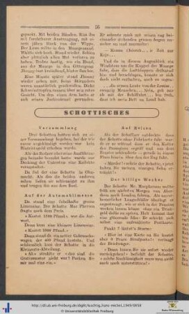 Schottisches.