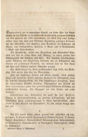 Chronik der Oberpfalz, 1,1. Chronik von Schwandorf