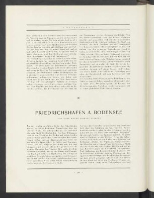 Friedrichshafen A. Bodensee