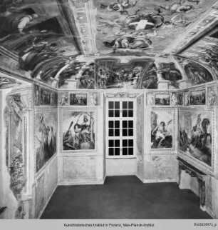 Innenausstattung mit Herrscherallegorien des Hauses Savoyen