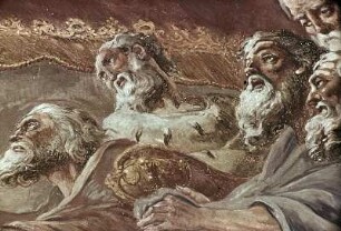 Die Anbetung des Lamms auf dem Berg Zion (Apokalypse)