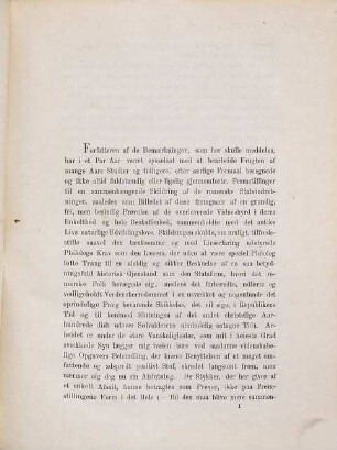 Indbydelsesskrift til Kjøbenhavns Universitets aarsfest : i anledning af Hans Majestaet Kongens fødselsdag. 1879, 1879