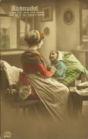 Kindergebet - Lieber Gott mach mich fromm [...]