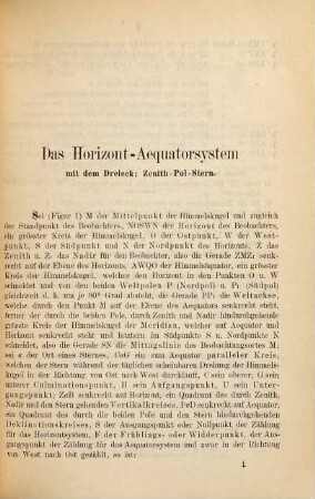Aufgaben der sphärischen Astronomie