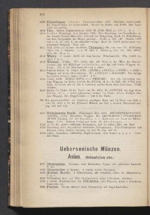 Ueberseeische Münzen