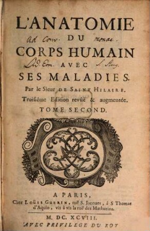 L' anatomie du corps humain, 2