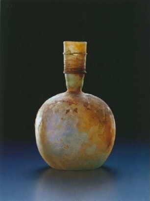 Kugelige Flasche