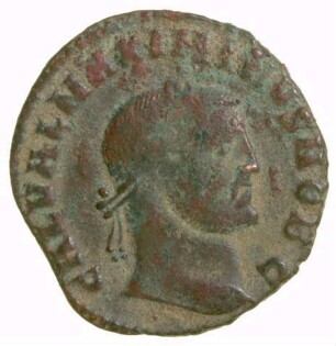 Münze, Follis, 308 - 309