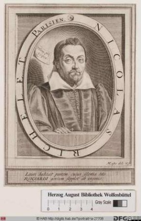 Bildnis Nicolas Richelet