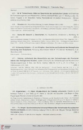 5. Geschichte (Nr. 428-481)