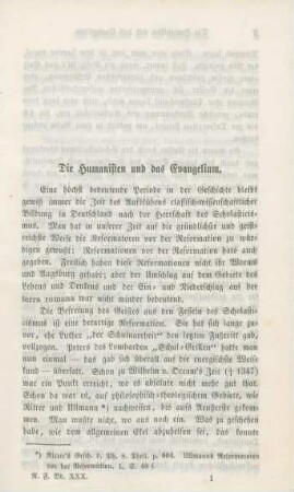 1-21 Die Humanisten und das Evangelium