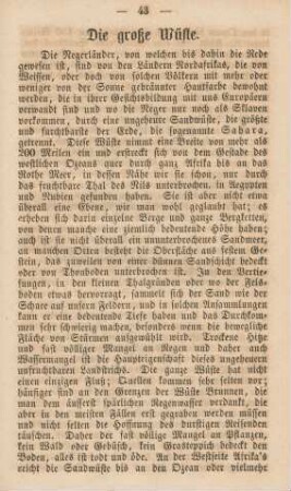 Die große Wüste