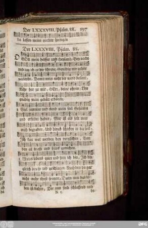 Der LXXXVIII. Psalm. 88.