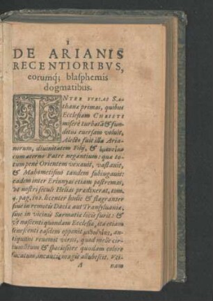 Admonitio De Arianis.