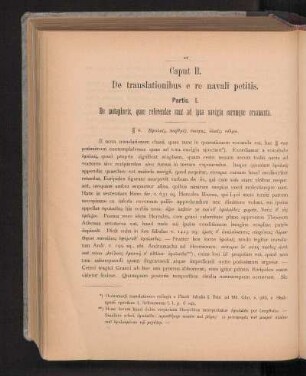 Caput II. De translationibus e re navalis petitis.