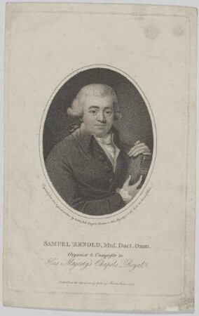 Bildnis des Samuel Arnold