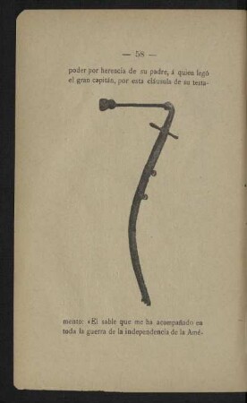 [Sable de fabricación inglesa]