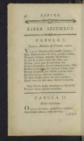 Liber secundus.