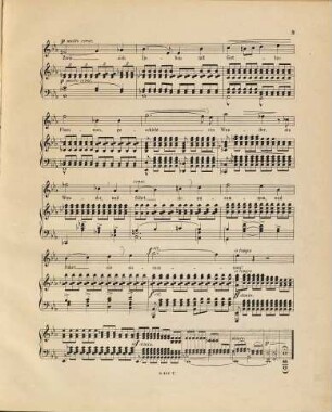 Vier Lieder für eine hohe Stimme mit Klavierbegleitung : op. 35