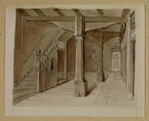 Eingangshalle im Erdgeschoss des Dürer-Hauses