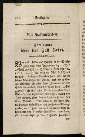220-243, VIII. Fortsetzung über den Fall Petri.