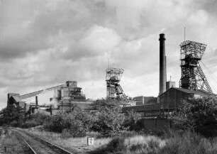 Steinkohlenbergwerk Fürst Leopold der Hoesch-Werke, Schachtanlage 1/2, in Dorsten