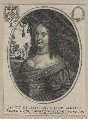 Bildnis der Renee dv Bec de Gvebriant