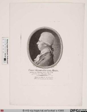 Bildnis Eibert Heinrich Gottlieb Merkel