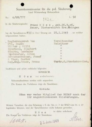 Höss, Franz