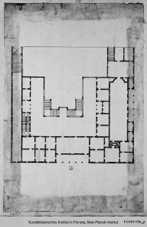 Grundriss Villa aus Originaltraktat