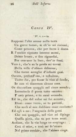 Canto IV.