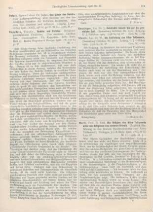 573-574 [Rezension] Kappstein, Theodor, Buddha und Christus