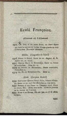 Ecolé Francoise.