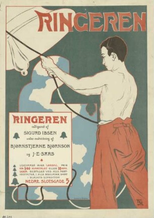 Ringeren redigeret af Sigurd Ibsen under medvirkning af Björnsterne Björnson