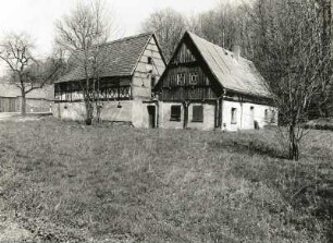 Blankenhain (Kreis Werdau)-Rußdorf, Am Lindenberg 2. Dreiseithof
