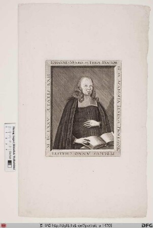 Bildnis Johannes Musaeus