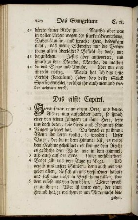 Das eilfte Capitel. - Das vier und zwanzigste Capitel.