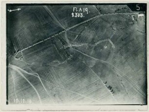 Foto des Geländes südlich von Braquis (Luftbild)