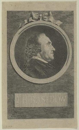 Bildnis des J. B. Basedow