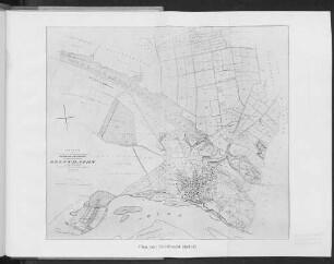 Plan von Geesthacht 1841/42