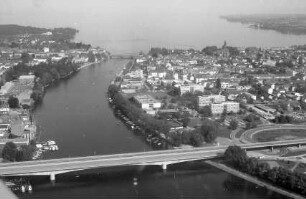 Konstanz: Autobahnbrücke, Zum Paradies, über den Rhein