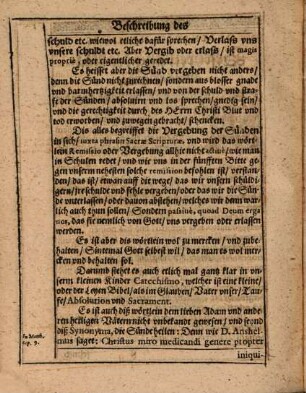 Der Artickel Unsers Christlichen Glaubens Von Vergebung der sünden