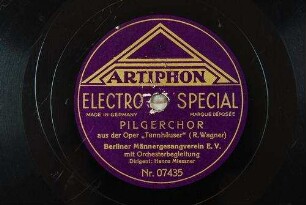 Pilgerchor aus der Oper "Lohengrin" / (R. Wagner)