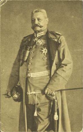 Generalfeldmarschall v. Hindenburg. [R]