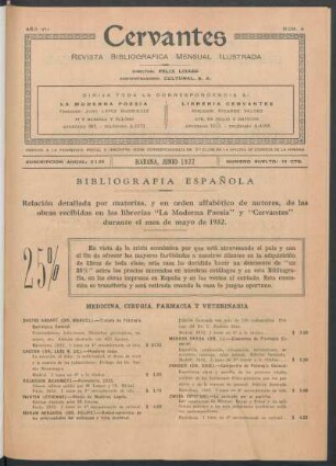 Bibliografía española.