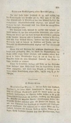 201-202 Nachrichten
