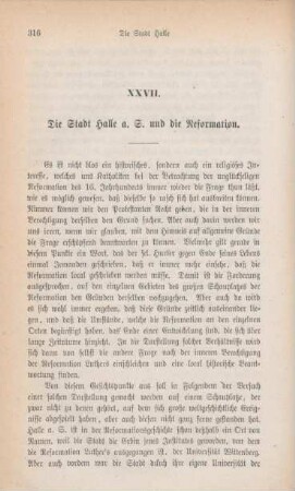 316-334 Die Stadt Halle a. S. und die Reformation