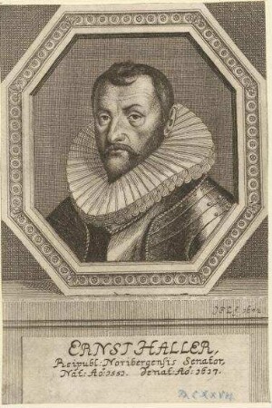 Ernst Haller, Ratsherr; geb. 1551; gest. 1617