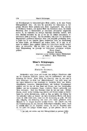 Alma's Erfahrungen : (Schluß)